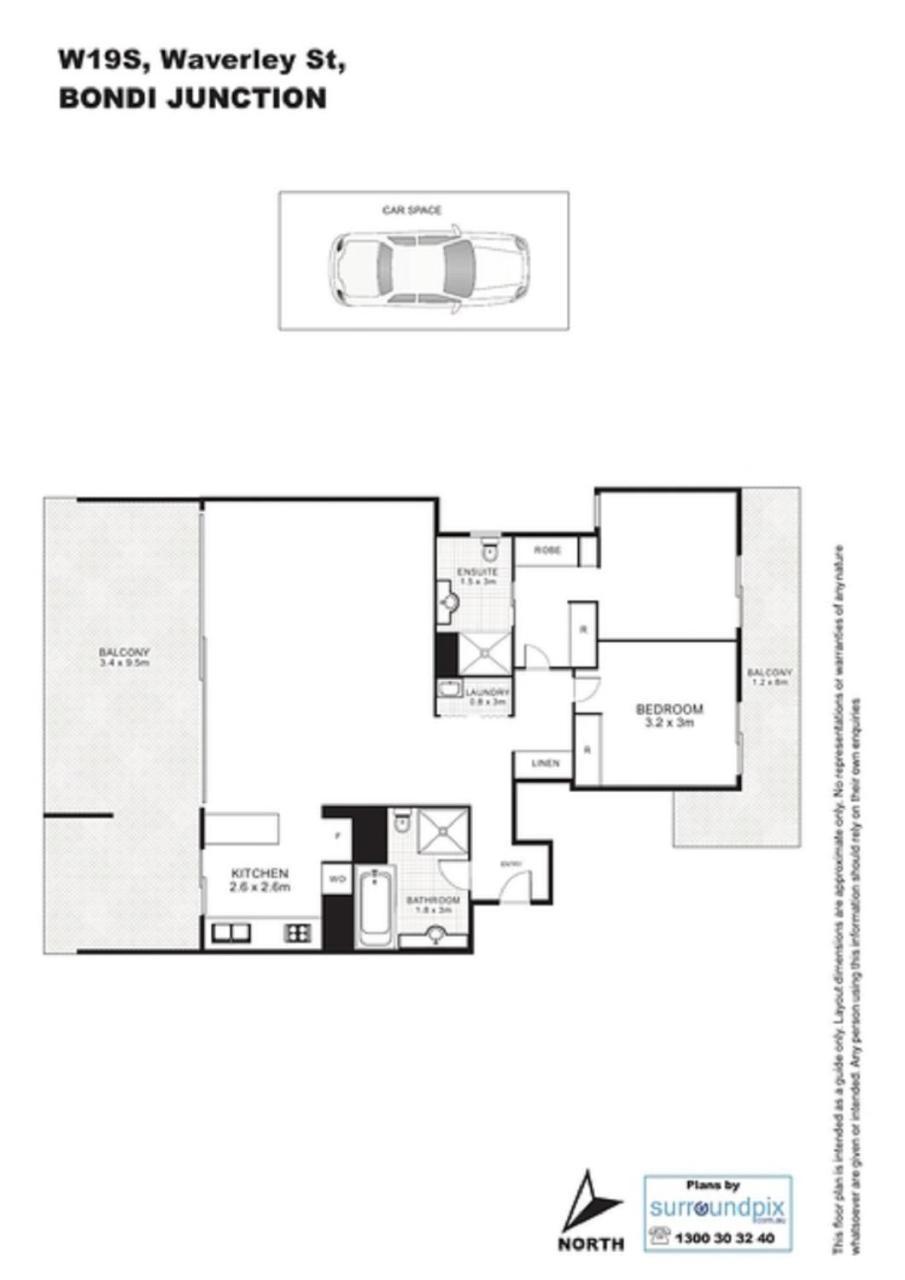 The Junction Palais - Modern And Spacious 2Br Bondi Junction Apartment Close To Everything Apartment Sydney
